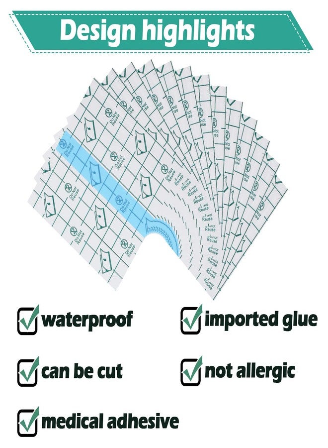 بيبتو 150 قطعة من الضمادات اللاصقة المرنة، ضمادات شفافة مقاومة للماء - Image 5